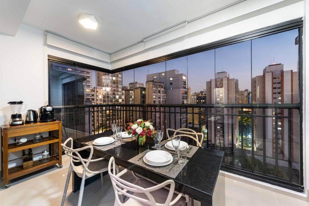 7 Aptos Premium Decorados 2 Qtos Suite e 1 Qto Vista Panoramica Varanda Piscina Academia Garagem WiF