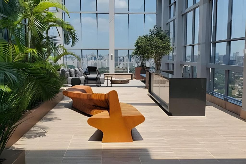 Maravilhoso Apto, predio premiado, 40 metros 2 , uma suite wide hilton garden, melhor localizacao de